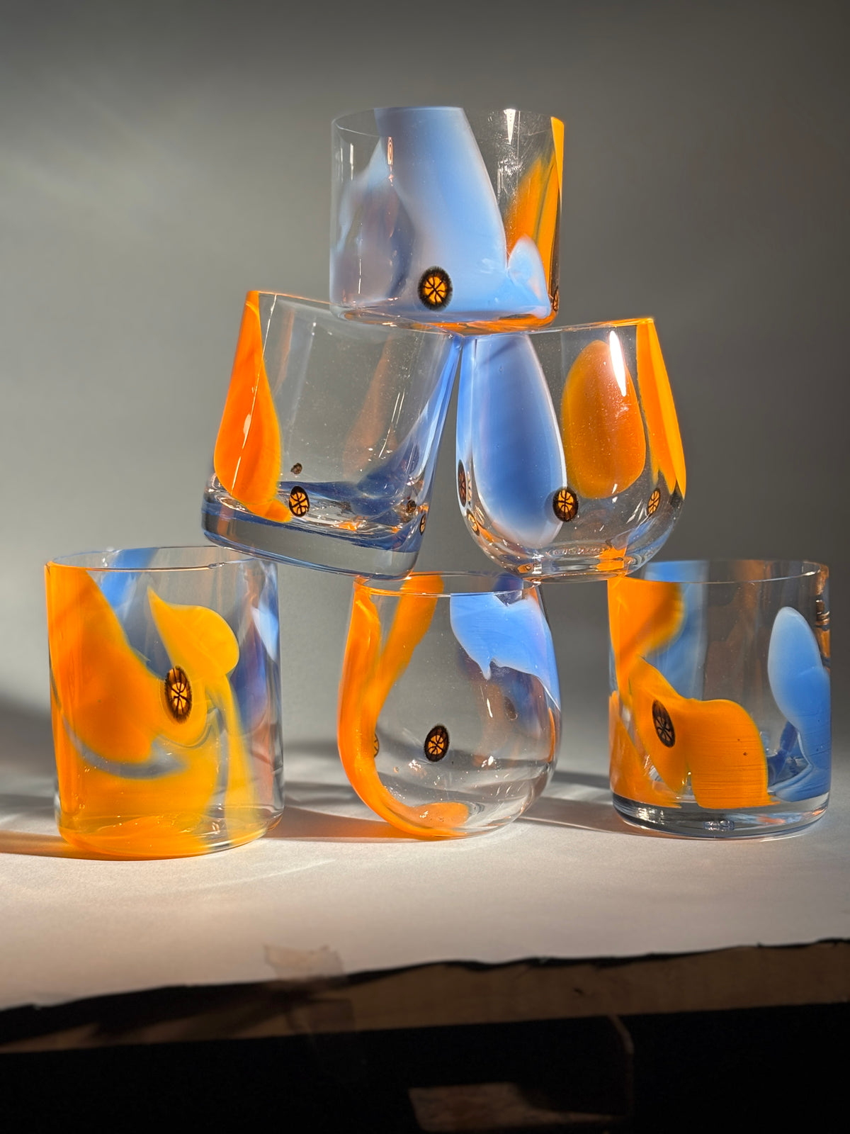 Knicks glasses and pitcher