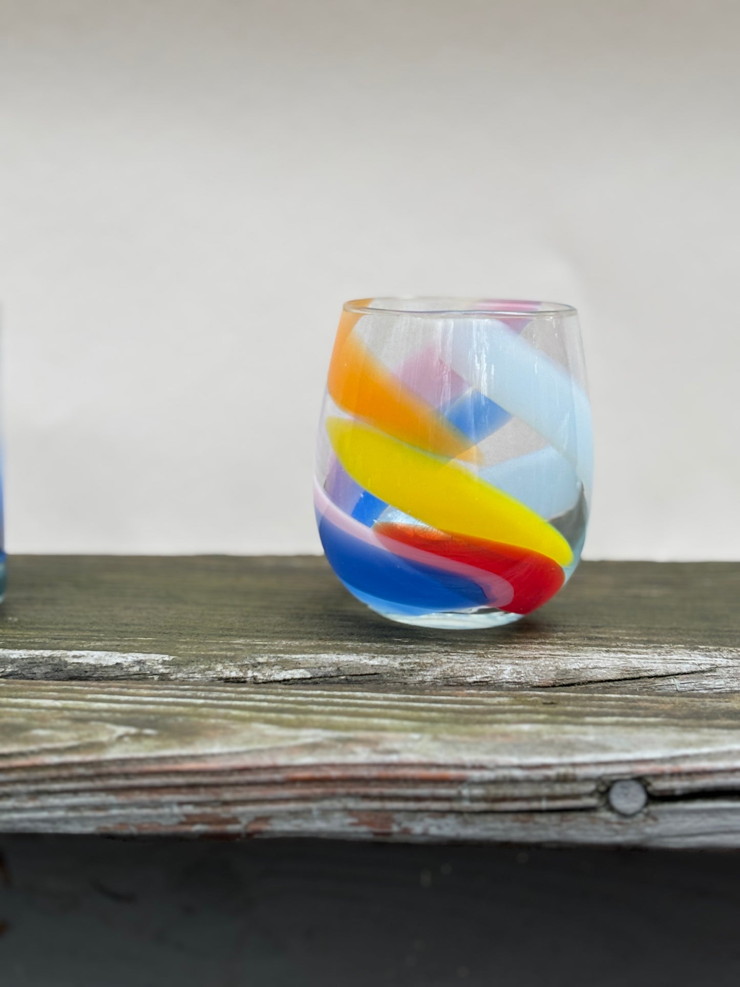 Tutti Frutti Stemless Wine Glasses