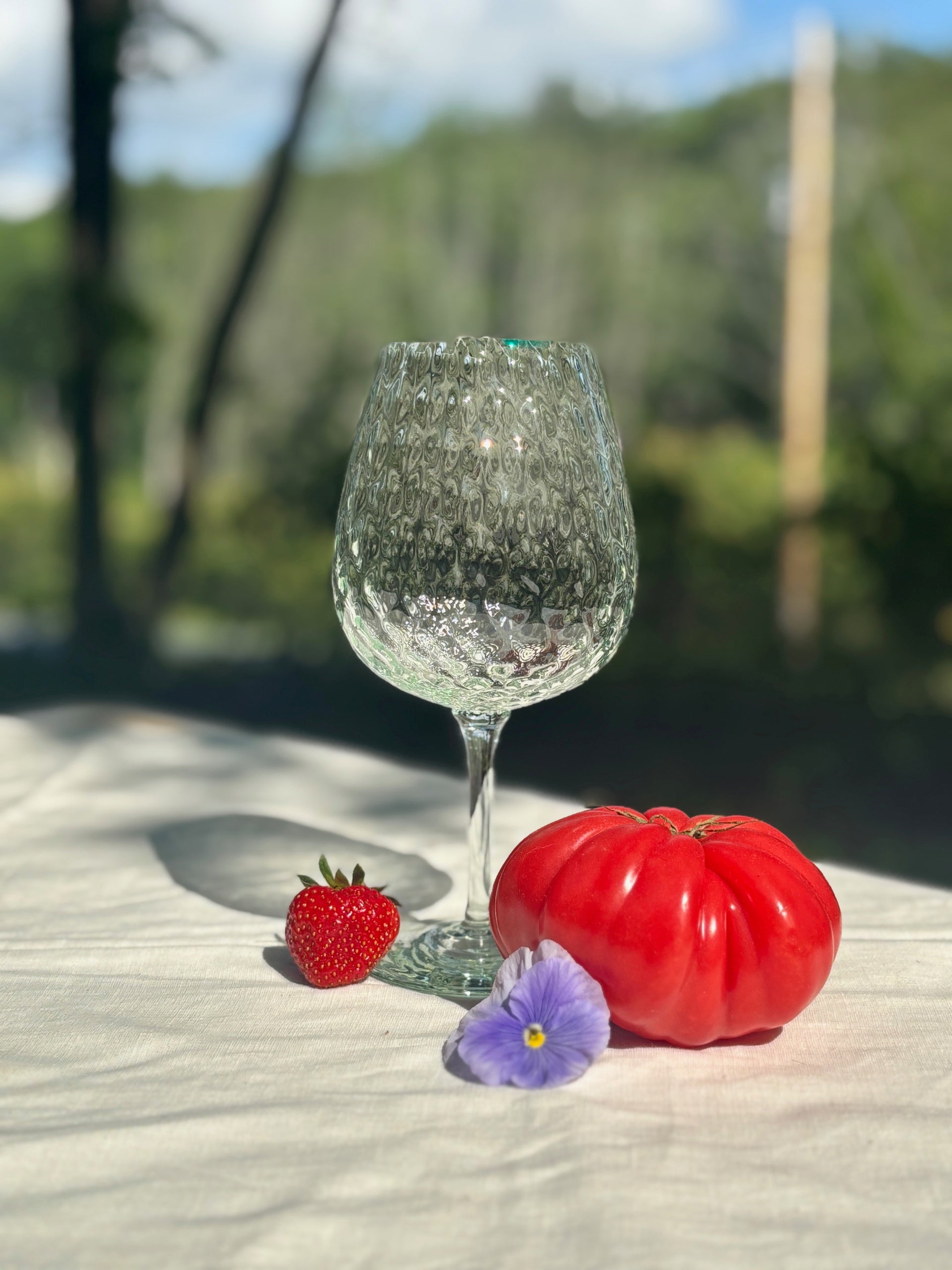 The Optic Collection: Wine Glass  Bow Glassworks