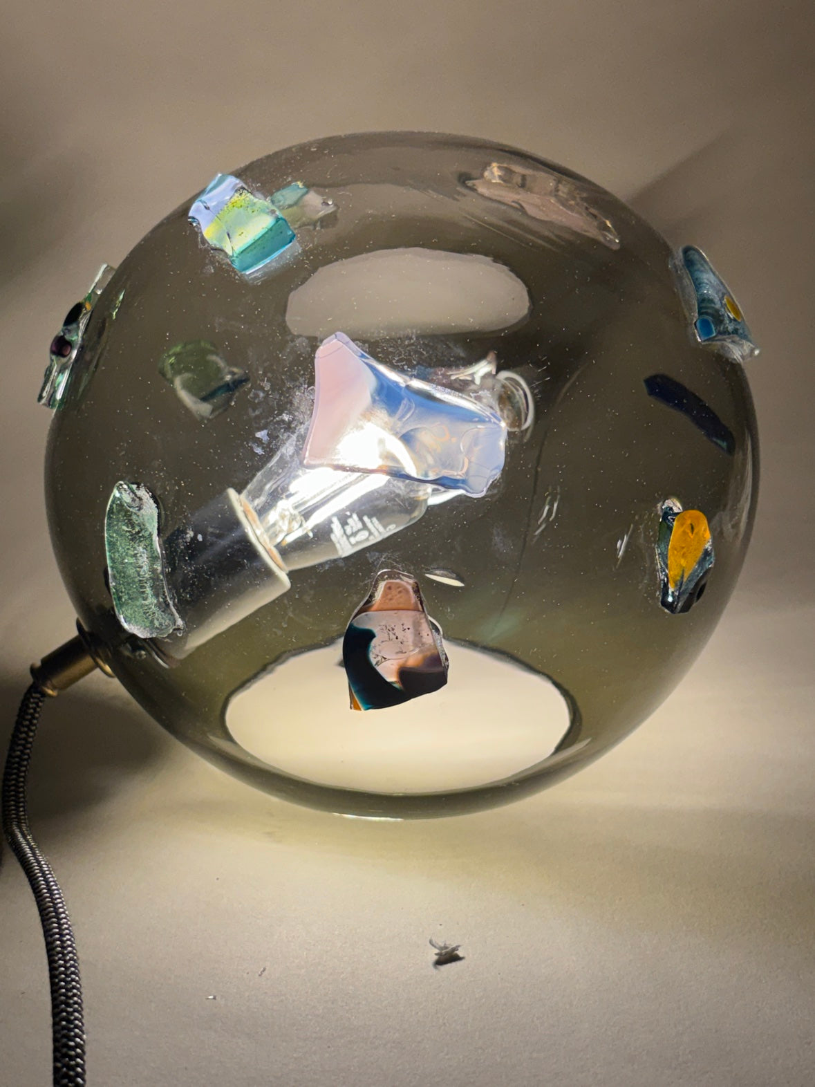 Treasure Desk Light - Eel Smokey Green 1