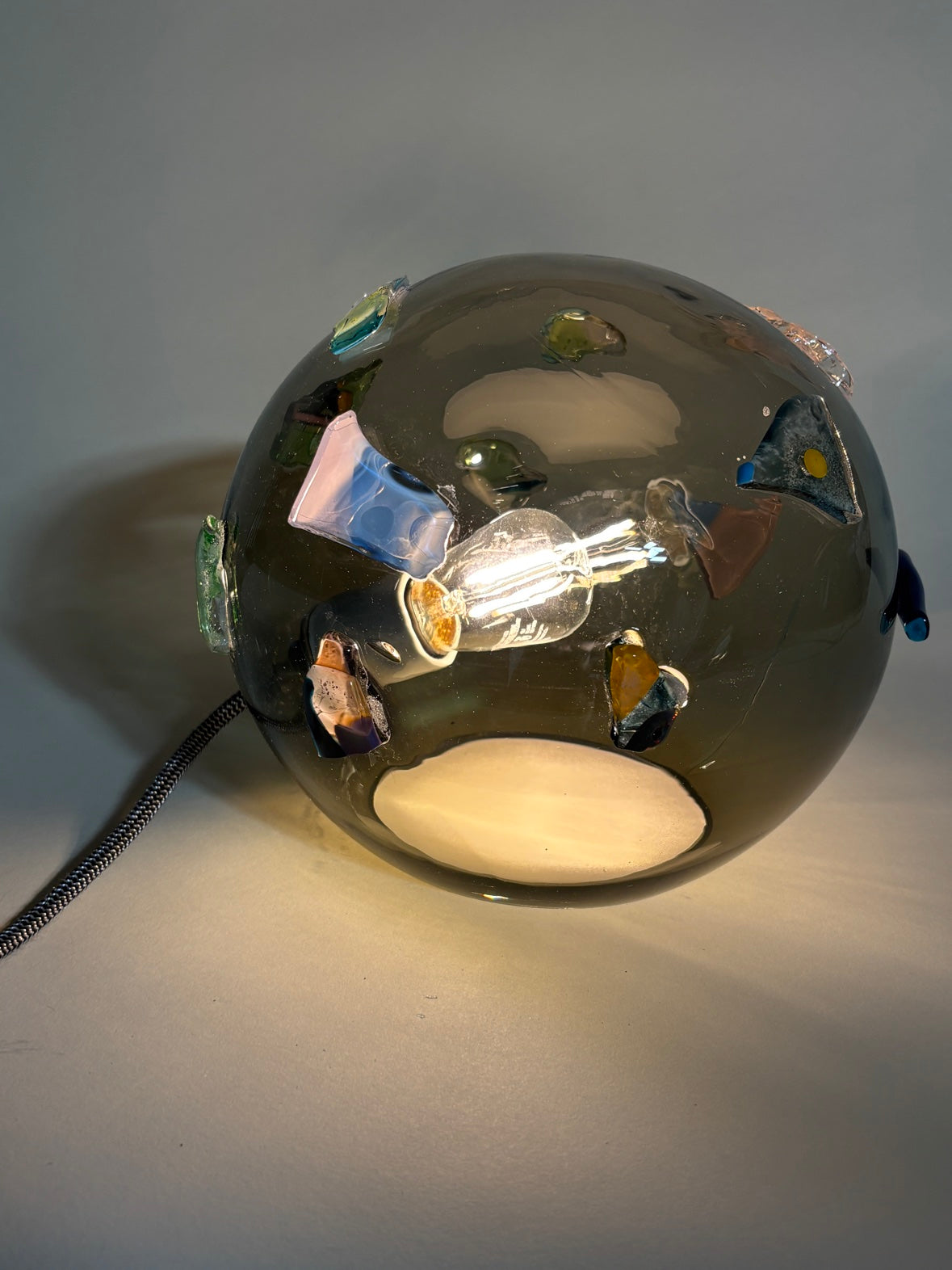 Treasure Desk Light - Eel Smokey Green 3